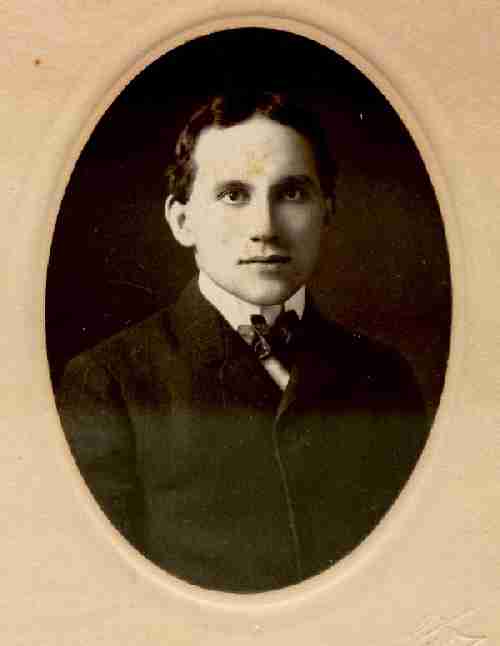 Portrait of a young man